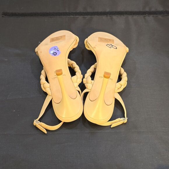 BRAND NEW KATE SPADE NEW YORK WOMENS SAFFRON LEATHER DRESSY SLINGBACK SANDAL - Picture 14 of 16